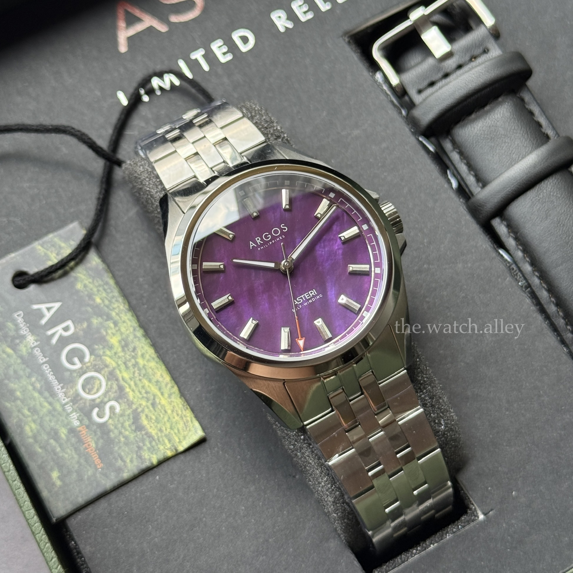 Argos Argos Philippines - ASTERI 2.0 “Regal Purple” Mother-of-Pearl Dial - Limited Release 100pcs