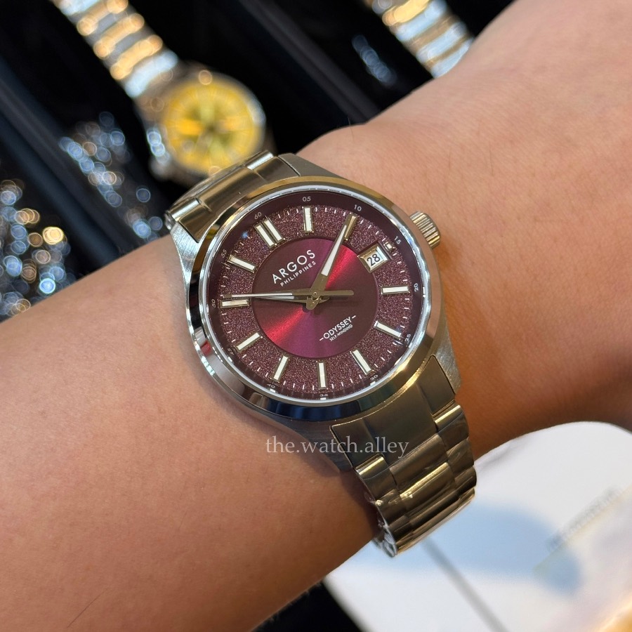 Argos Argos Philippines - Odyssey III "Ember" Crimson Red Sector Dial - Automatic Watch