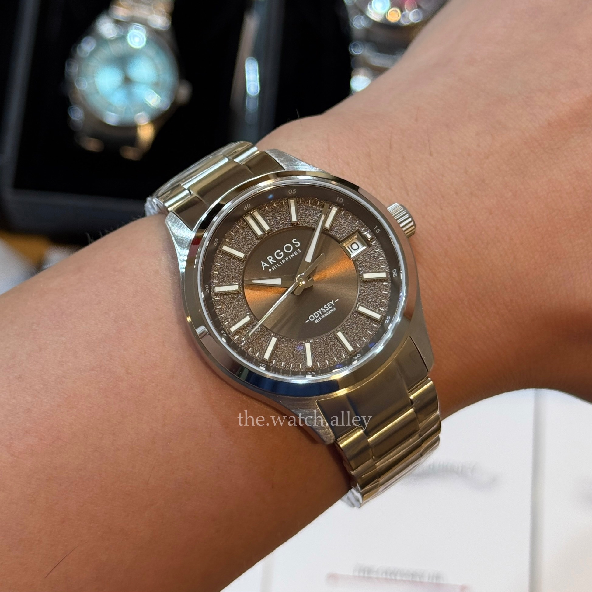 Argos Argos Philippines - Odyssey III "Gaia" Brown Sector Dial - Automatic Watch