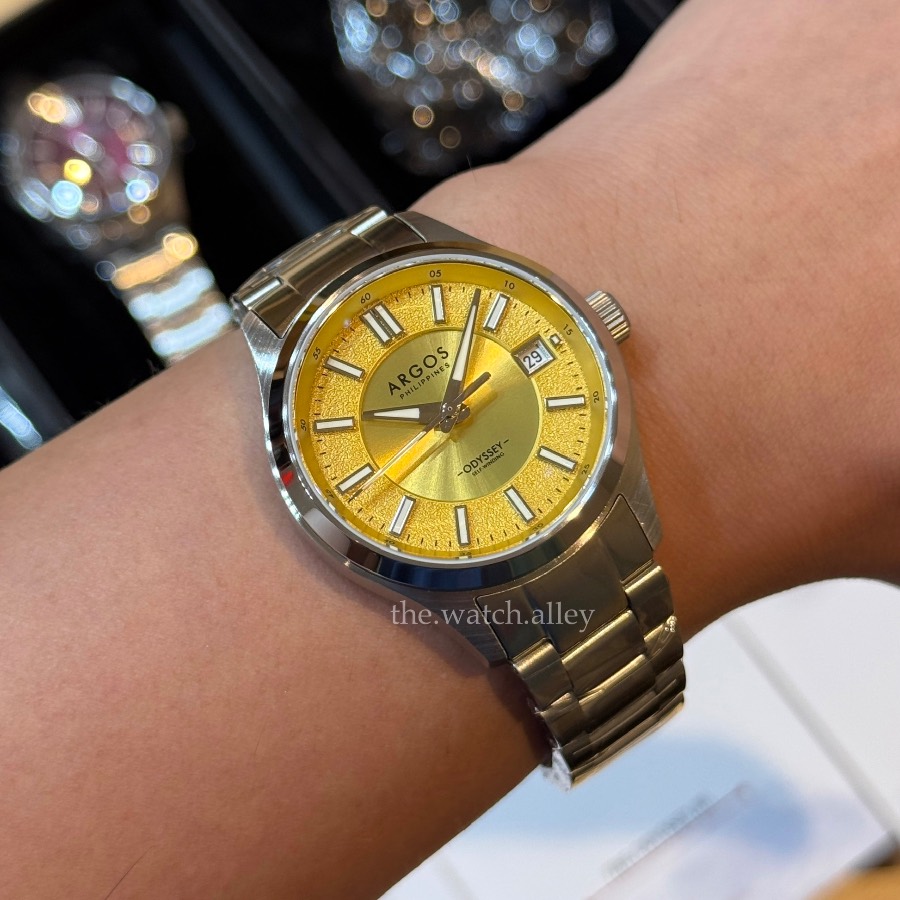 Argos Argos Philippines - Odyssey III "Solstice" Golden Sector Dial - Automatic Watch