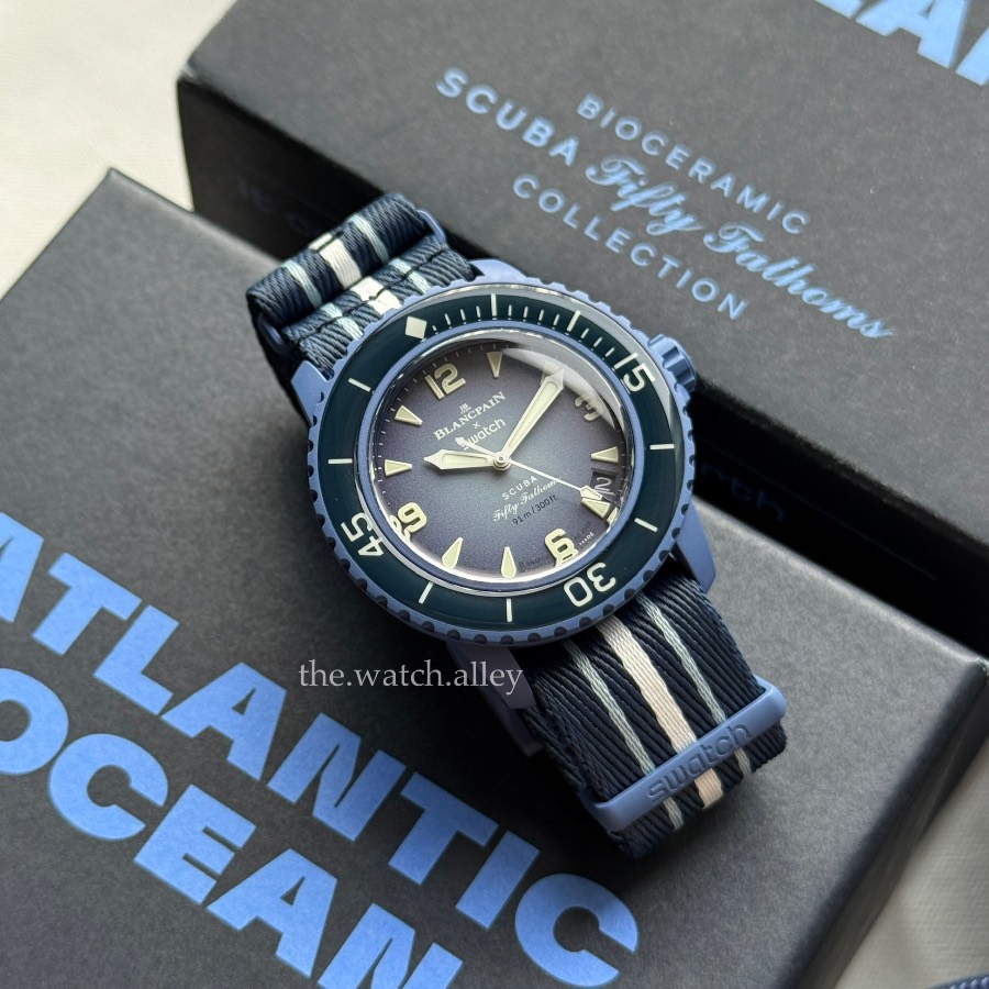 Blancpain X Swatch Blancpain X Swatch - Atlantic Ocean Scuba Fifty Fathoms - Blue