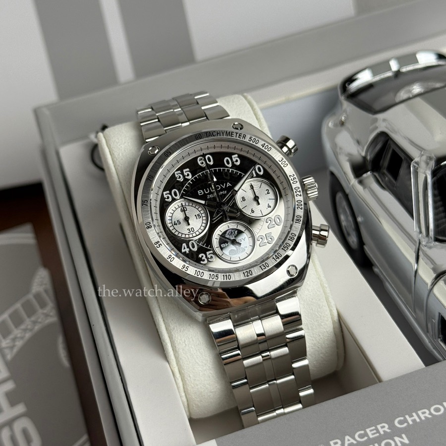 Bulova Bulova x SHELBY® Racer Chronograph - 96K118 50th Anniversary Aluminum Edition Daytona Coupe - Limited Edition