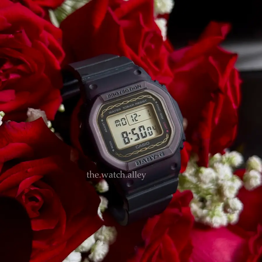 Casio Baby-G Casio Baby-G - Black with Pink/Red “Rose” - BGD-565RS-8DR