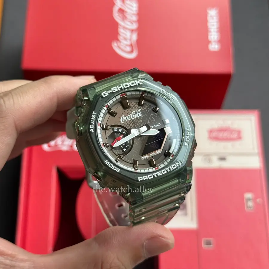Casio Gshock Casio G-SHOCK x Coca-Cola Collaboration Model 140th Anniversary Limited Edition - GA-2100CC-3A