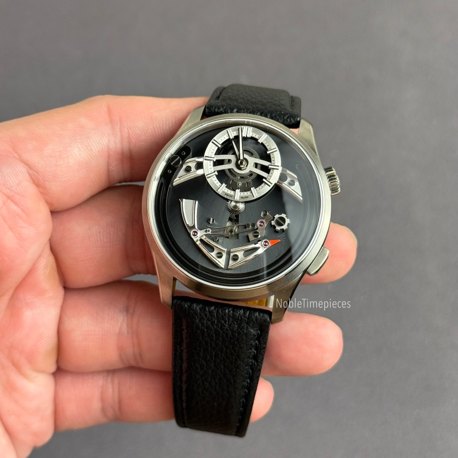 Christopher Ward Christopher Ward C1 Bel Canto - Nero / Black Ref. C01-41APT0-T00K0-MK - GPHG Award-Winning Passing Chime Watch