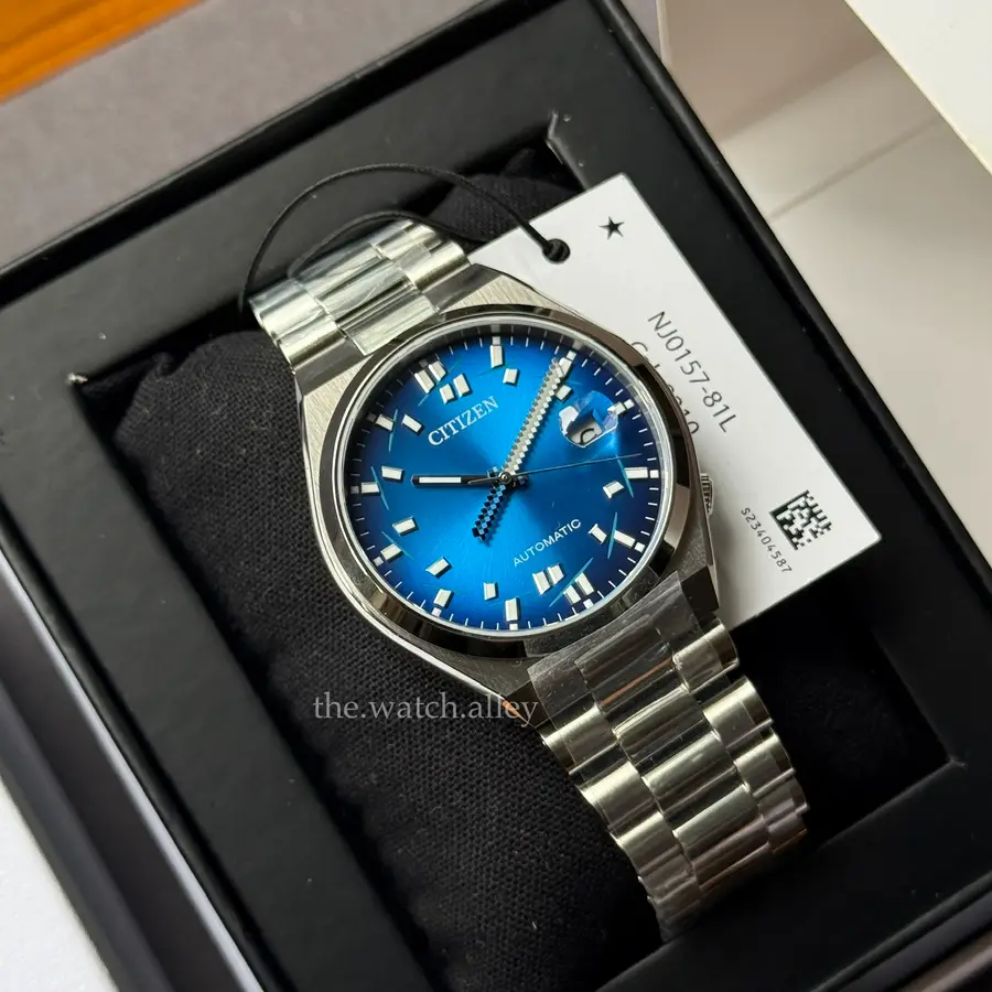 Citizen Citizen TSUYOSA x seconde/seconde/ Collaboration Blue Dial - NJ0157-81L - Limited Edition 3,600pcs