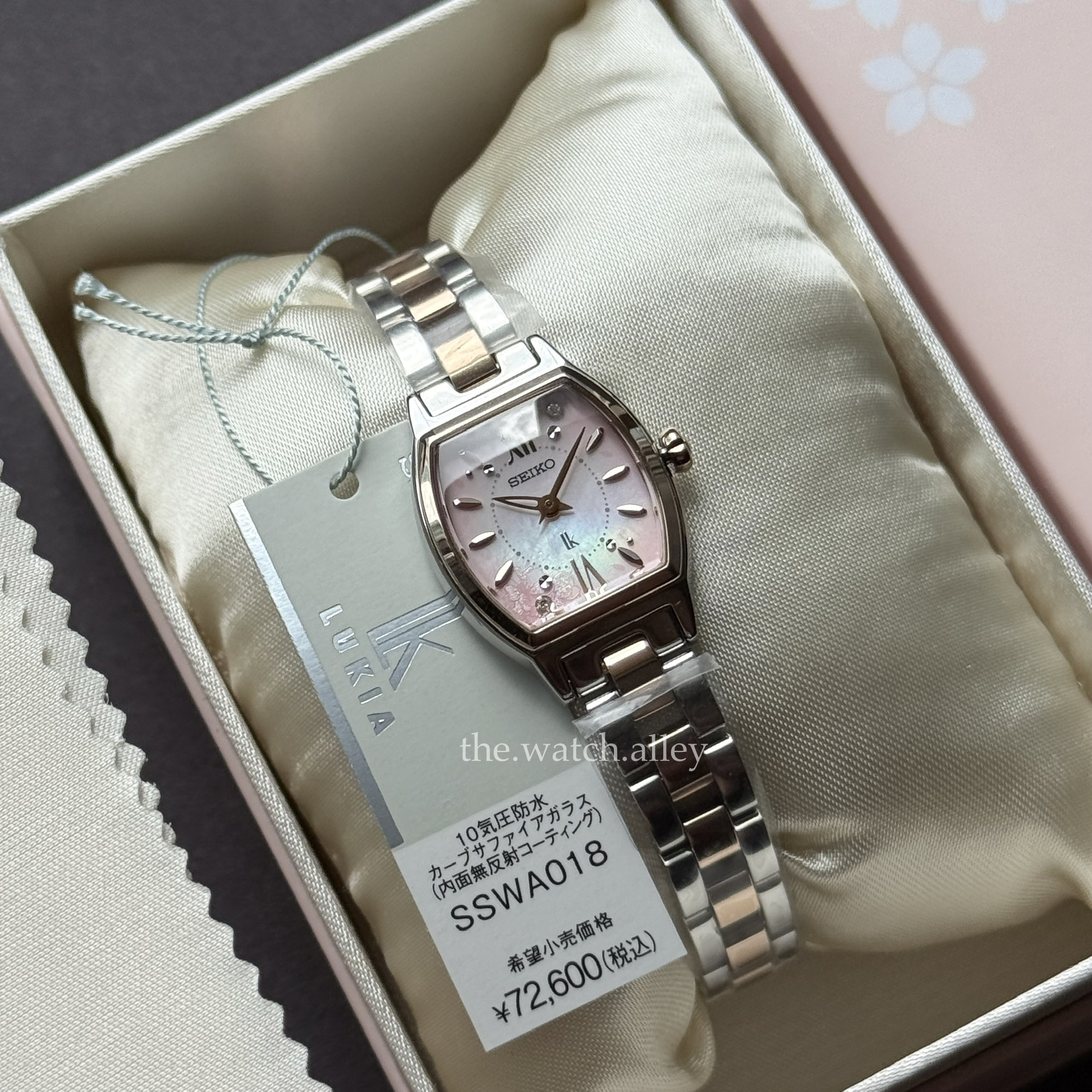 Seiko JDM Seiko Lukia Essentials - Ladies - Pink SSWA018 2026 Sakura Blooming - Limited Edition 500pcs