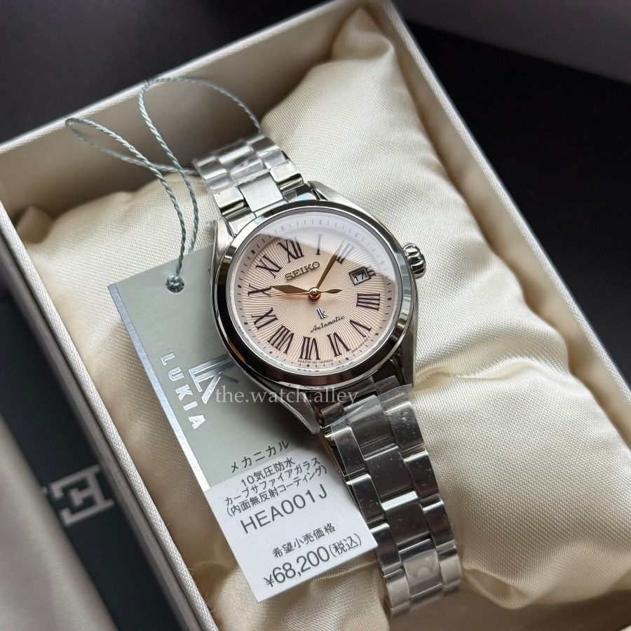 Seiko JDM Seiko Lukia Grow Automatic - Pink HEA001 / HEA001J Hypericum-Inspired Dial - Ladies’ Watch