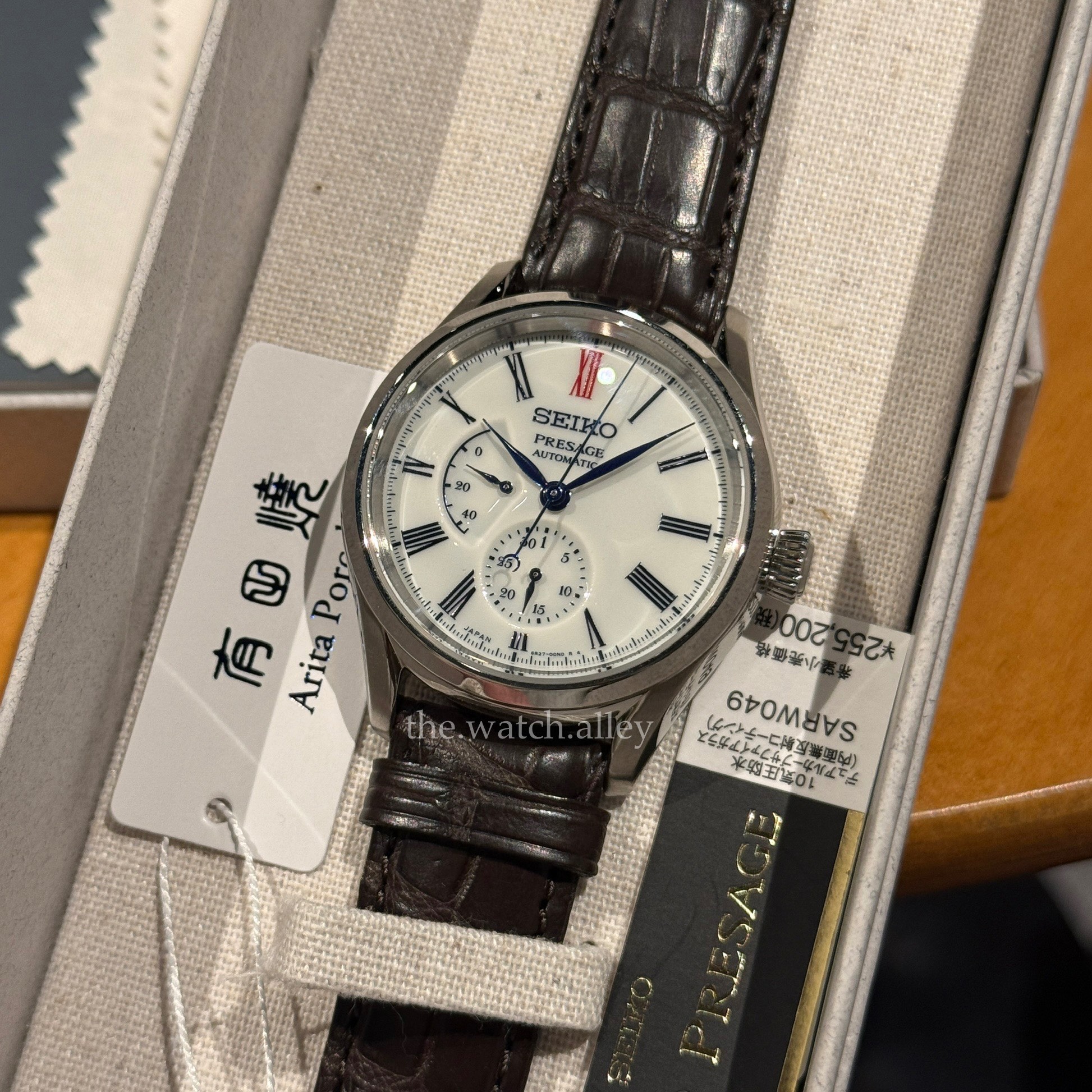 Seiko JDM Seiko Presage Arita Porcelain Dial - SARW049 / SPB093J1 Craftsmanship Series - Power Reserve - Automatic Dress Watch