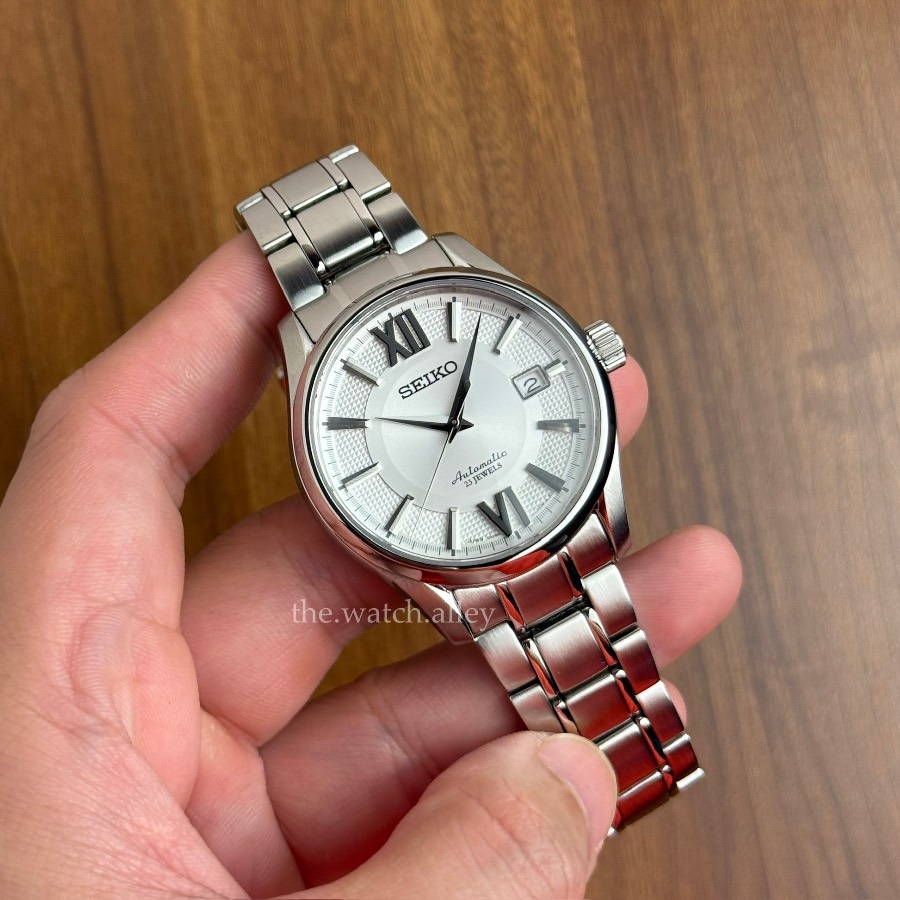 Seiko JDM Seiko Presage Automatic - SARX001 White Rare and Discontinued Model