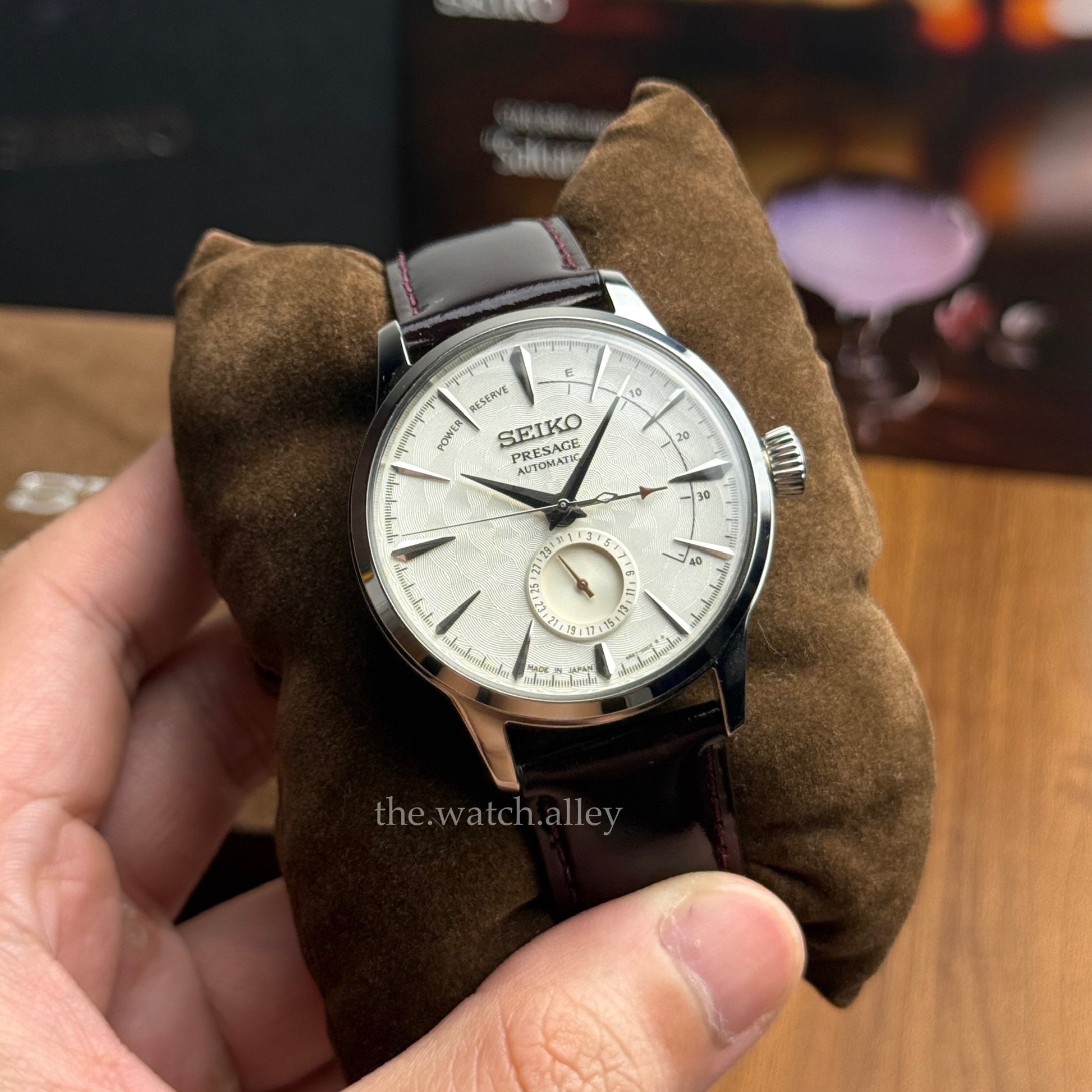 Seiko JDM Seiko Presage Cocktail Time “Sakura Fubuki” - SARY091 (SSA363J1) STAR BAR Limited Edition 1,000pcs - Power Reserve Automatic
