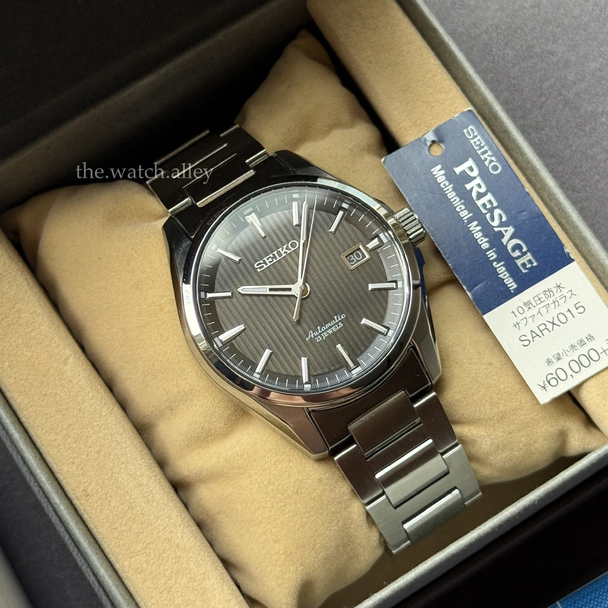 Seiko JDM Seiko Presage - SARX015 "Tuxedo" Rare & Discontinued Dress Watch