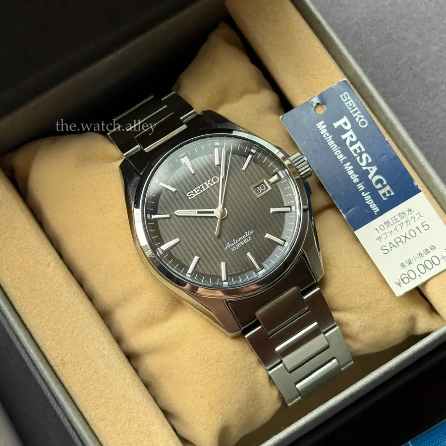 Seiko JDM Seiko Presage - SARX015 "Tuxedo" Rare & Discontinued Dress Watch