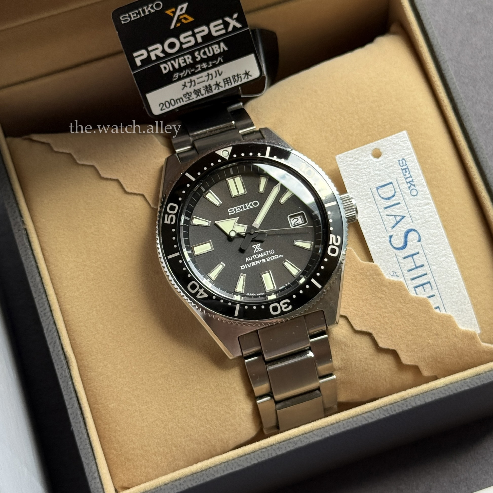 Seiko JDM Seiko Prospex - 62mas Black SBDC051 (SPB051J1) - 1965 Heritage Diver’s Watch Reimagined