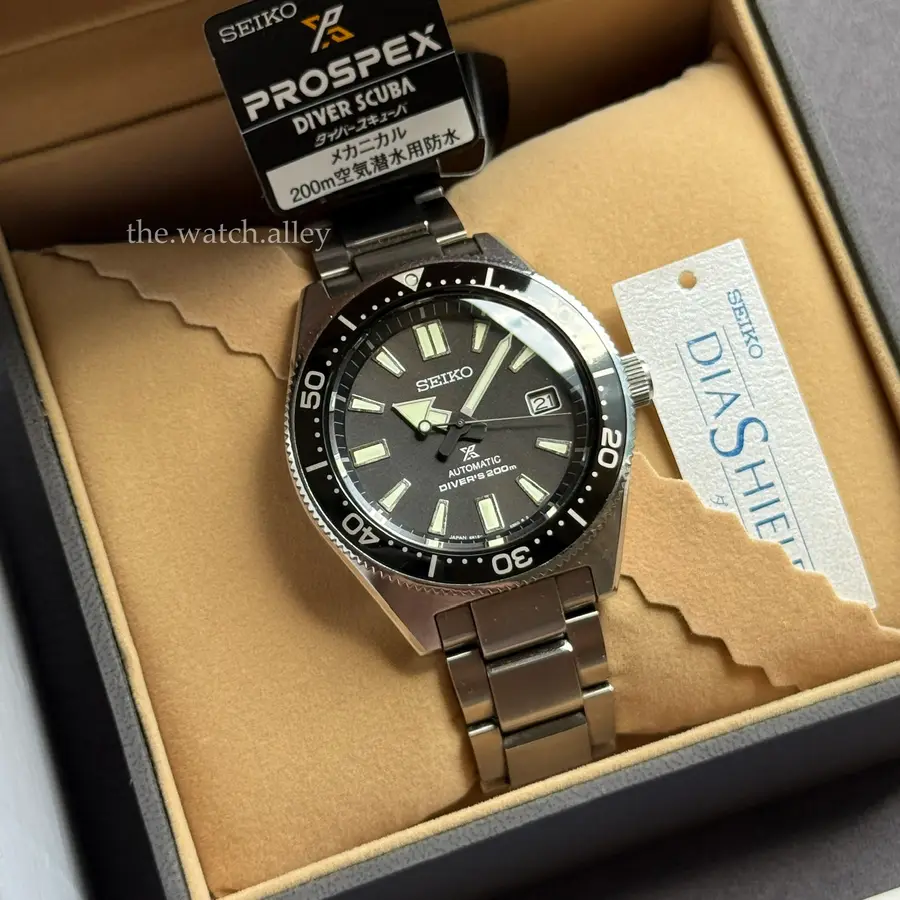Seiko JDM Seiko Prospex - 62mas Black SBDC051 (SPB051J1) - 1965 Heritage Diver’s Watch Reimagined