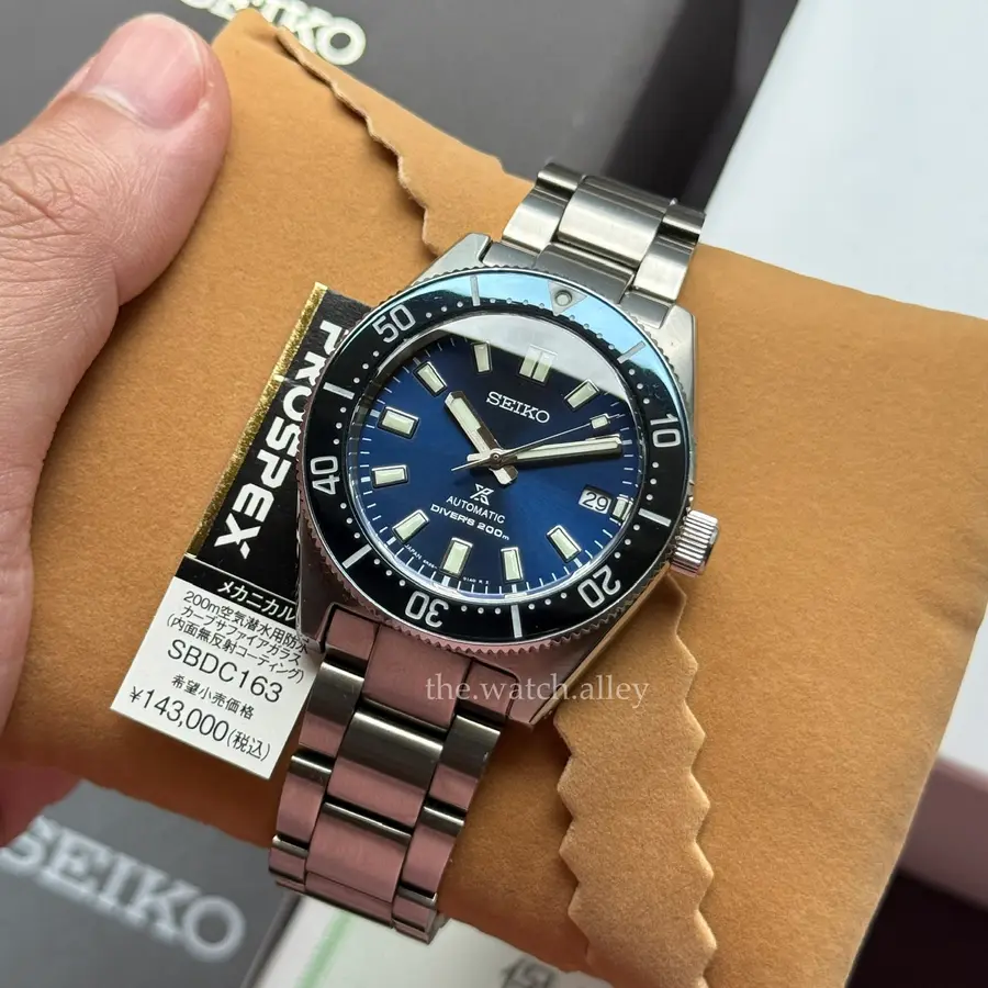 Seiko JDM Seiko Prospex 62mas - SBDC163 Blue Dial and Bezel - 1965 Diver’s Modern Re-interpretation