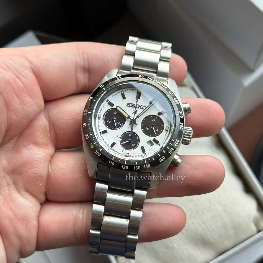 Seiko JDM Seiko Prospex - Panda Speedtimer SBDL085 (SSC813) - Solar Chronograph