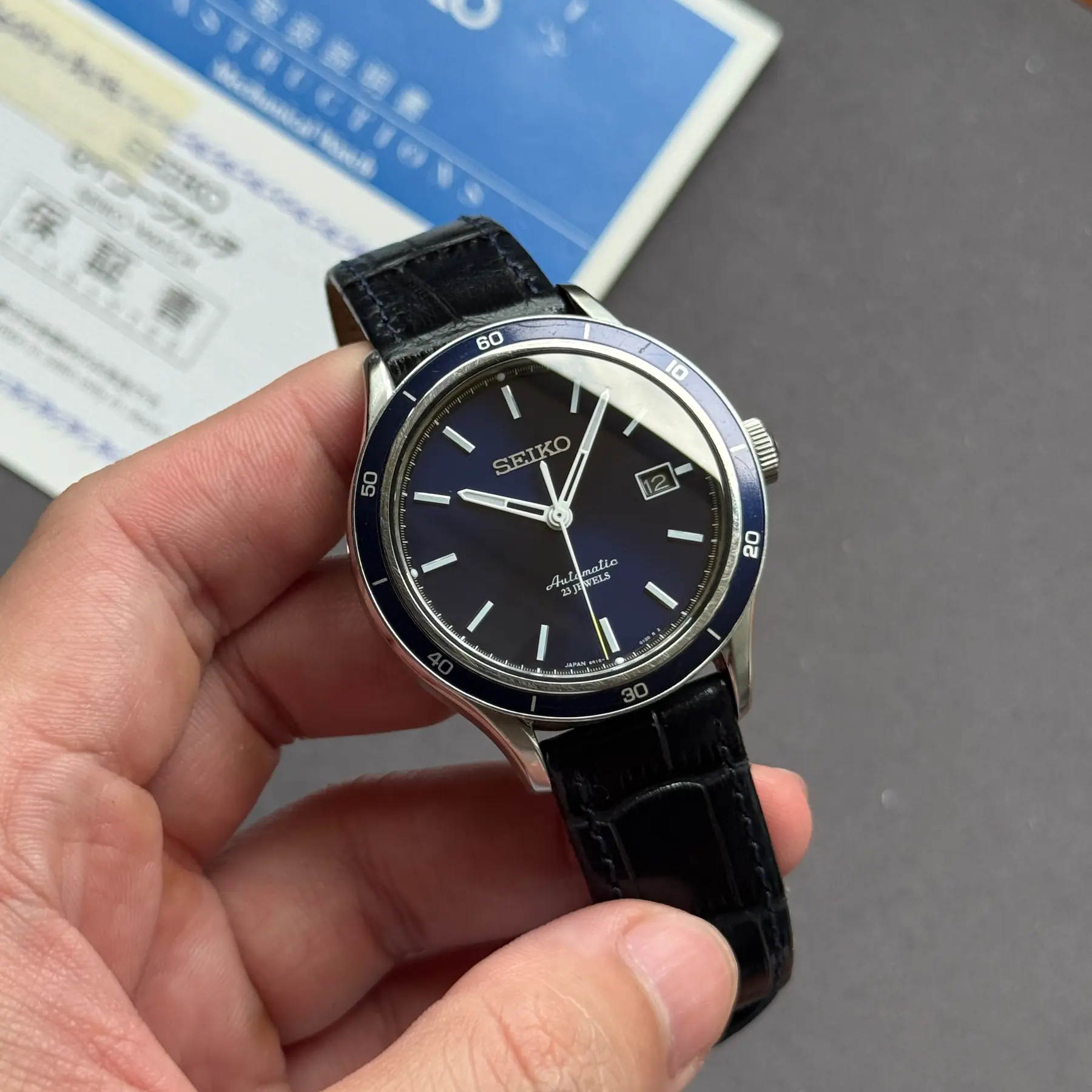 Seiko JDM Seiko - SARG015 Blue Rare and Discontinued Model