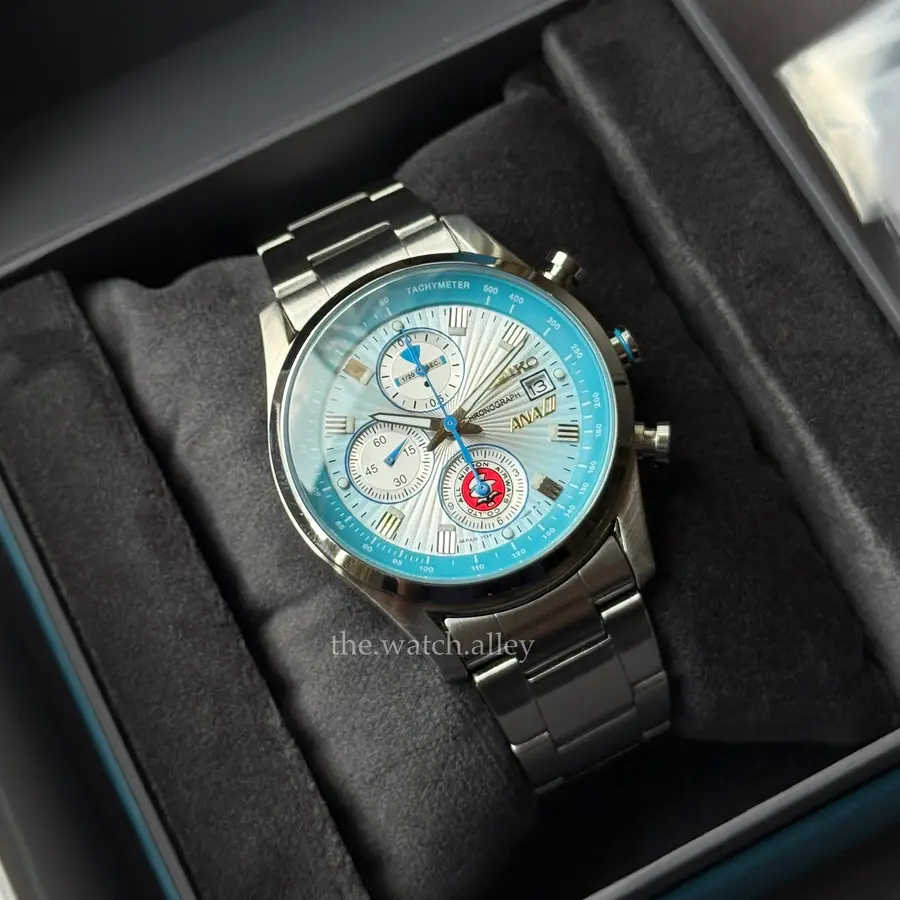 Seiko JDM Seiko x ANA Boeing 727 Collaboration - SZER115 60th Anniversary Limited Edition 727pcs - Quartz Chronograph