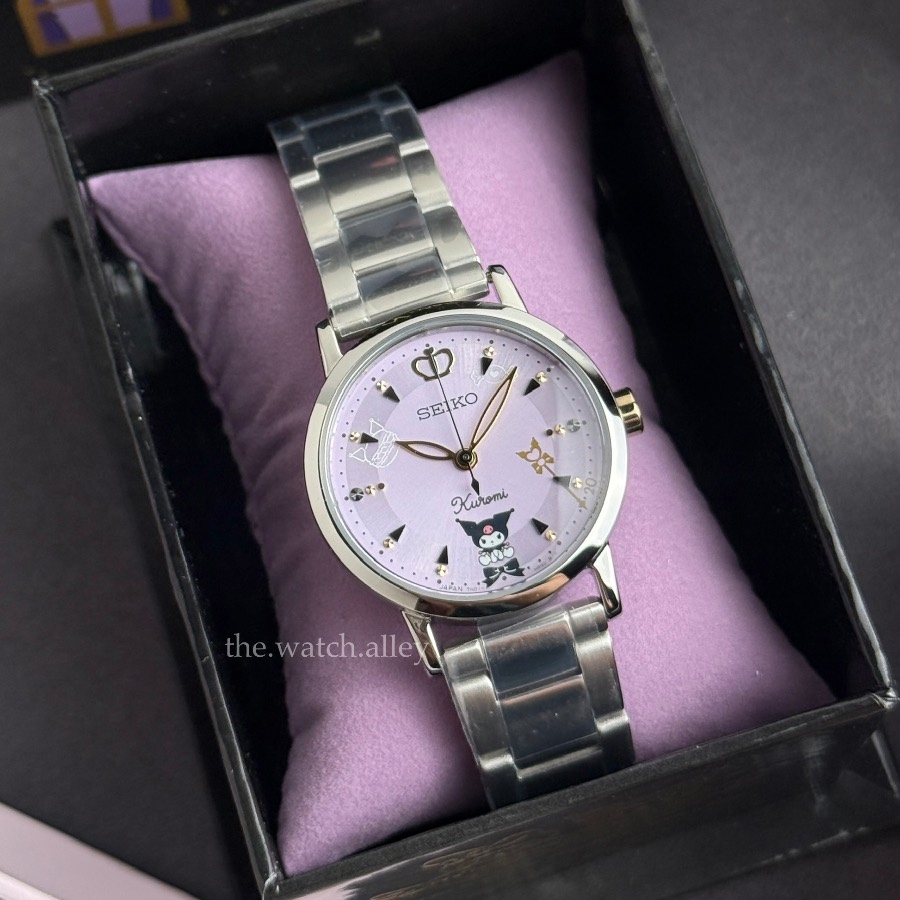 Seiko JDM Seiko x Sanrio - Kuromi 20th Anniversary Collaboration Watch Purple Dial - Japan Exclusive - Limited Edition 2000pcs