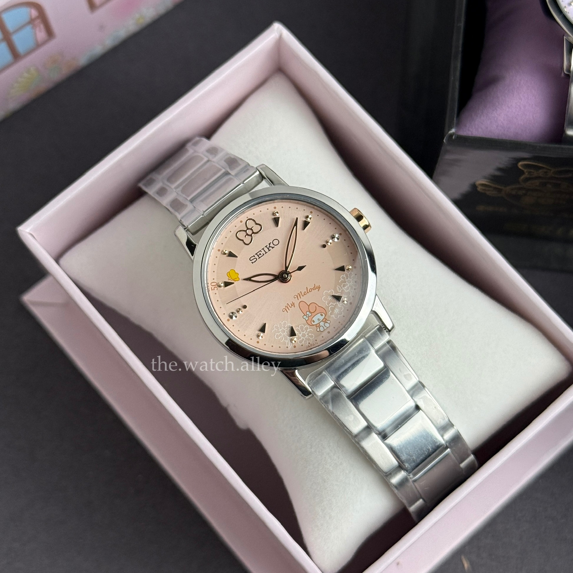 Seiko JDM Seiko x Sanrio - My Melody 50th Anniversary Collaboration Watch Pink Dial - Japan Exclusive - Limited Edition 2000pcs