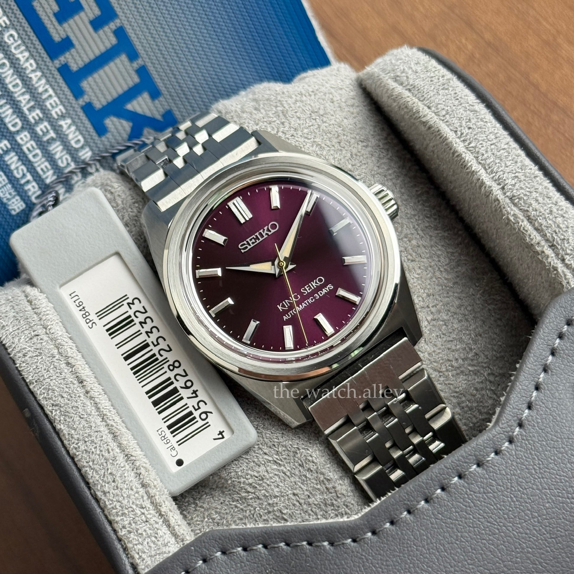 Seiko King Seiko - Burgundy Dial SPB461 / SPB461J1 1965 KSK Series Reinterpretation