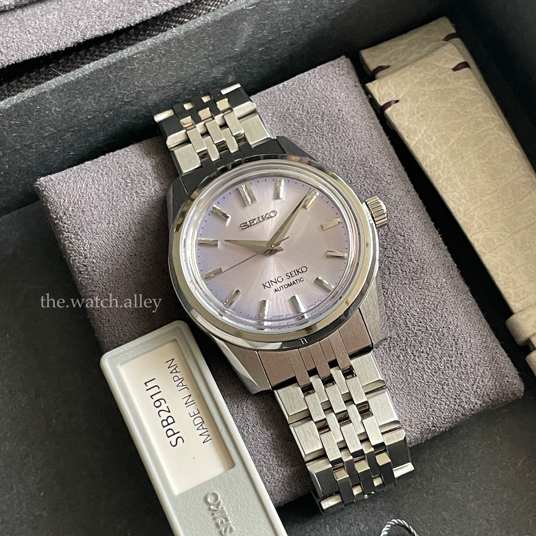 Seiko King Seiko - Purple / Lavender SPB291 / SPB291J1 1965 KSK Series Reinterpretation Boutique Special Edition