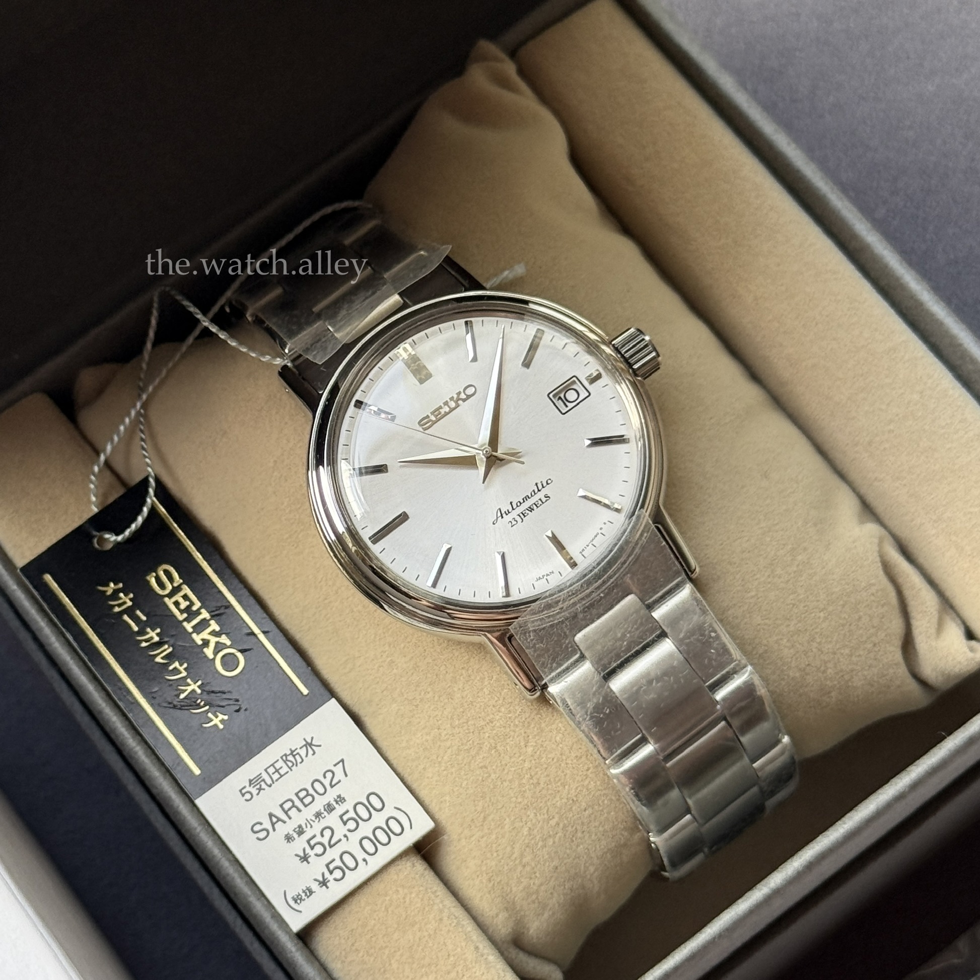 Seiko NOS Seiko - SARB027 White Dial Dress Watch - Discontinued Model