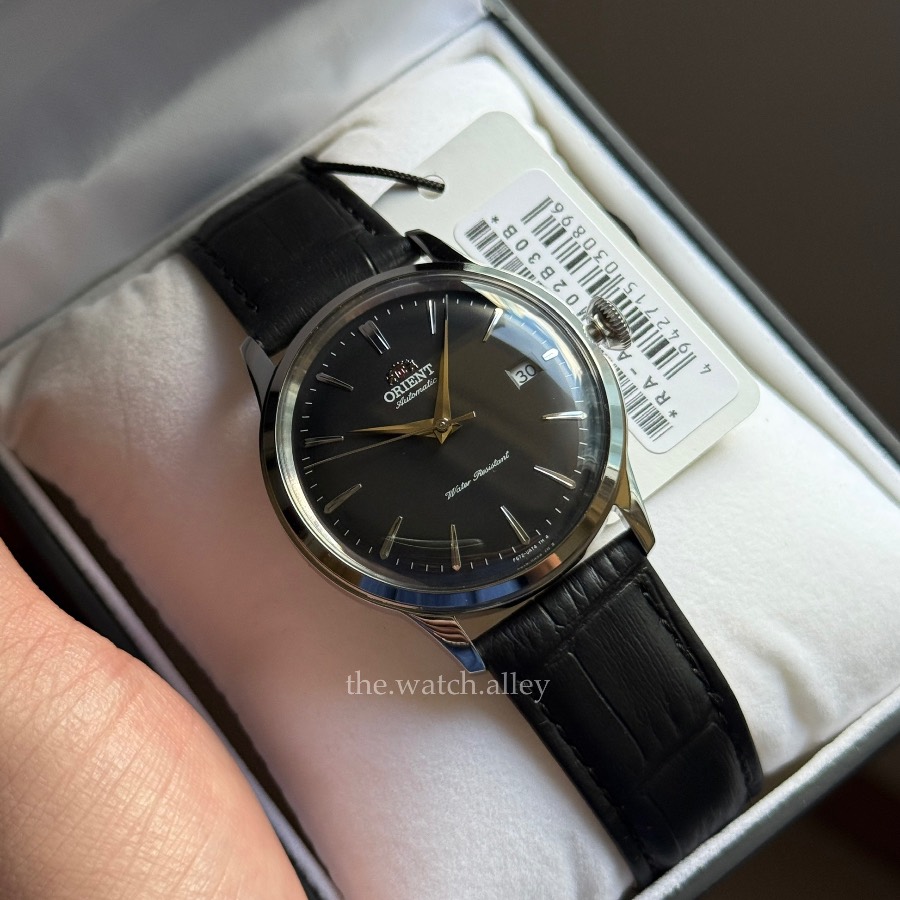 Orient Orient Bambino 38 Automatic - RA-AC0M02B30B Black Dial and Black Leather Strap - Dress Watch