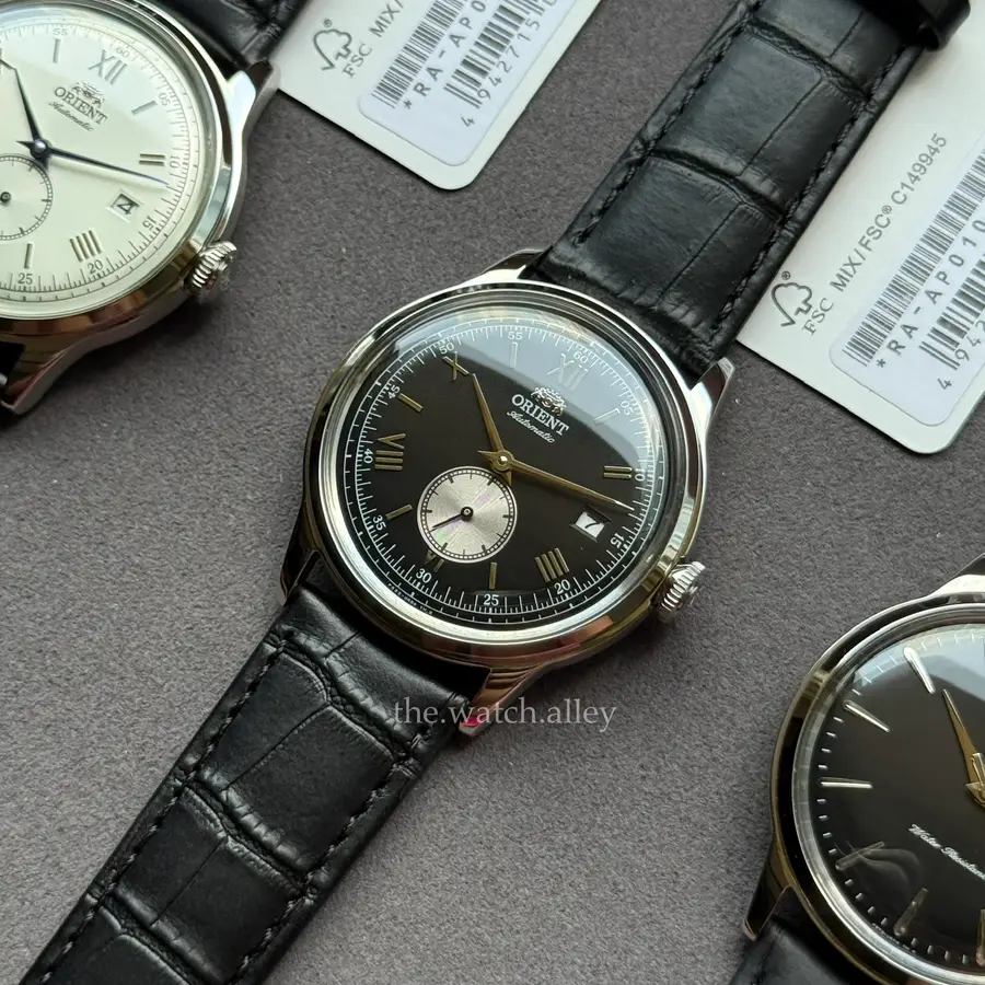 Orient Orient Bambino 38mm - Small Seconds Silver / Black Dial - RA-AP0101B30B