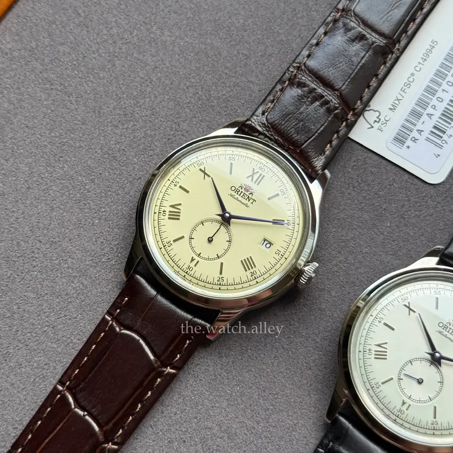 Orient Orient Bambino 38mm - Small Seconds Silver / Ivory Cream Dial - RA-AP0105Y30B