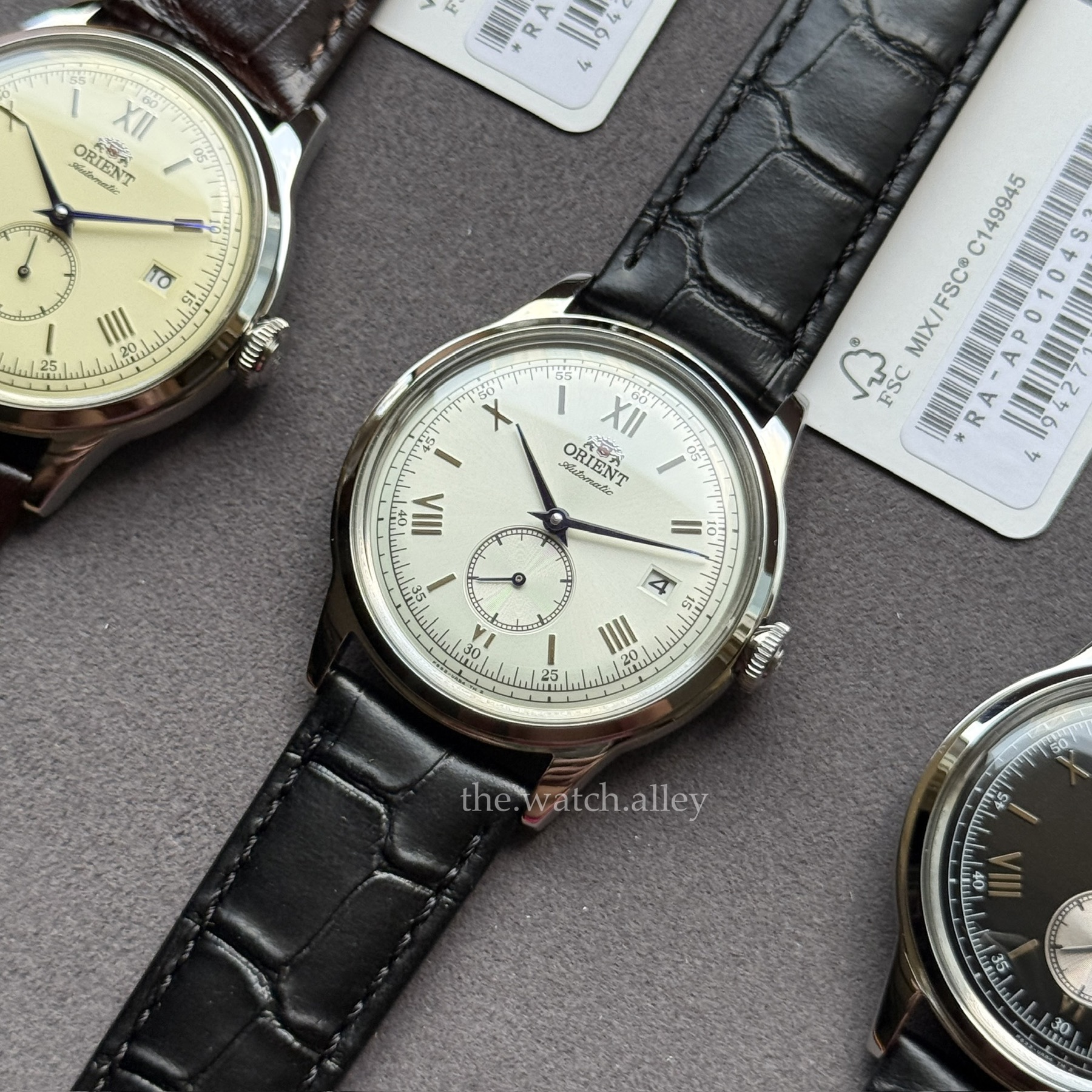 Orient Orient Bambino 38mm - Small Seconds Silver / White Dial - RA-AP0104S30B