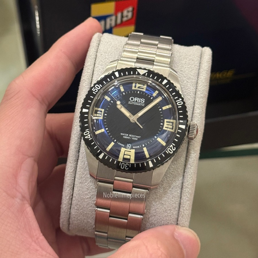 Oris Oris Divers Sixty-Five - 01 733 7707 4035 Blue Dial - Vintage-Inspired Automatic Diver
