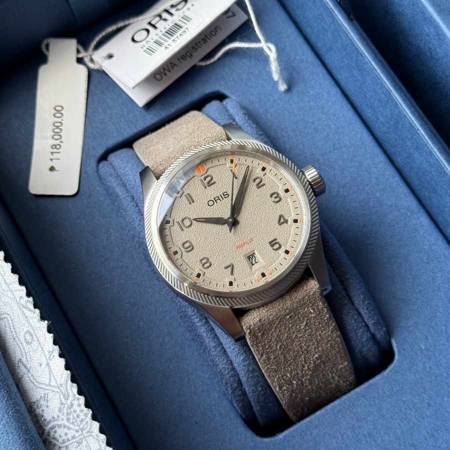Oris Oris ProPilot Date - Grey Dial 01 733 7805 4163-07 6 20 15LC - Automatic Aviation Watch
