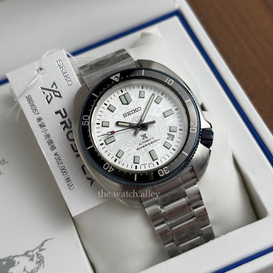 Seiko RARE JDM Seiko Prospex “Willard” - SBDX057 (SLA069J1) - "Mont Blanc" Dial "Naomi Uemura" Limited Edition 500pcs | 1970 Diver’s Modern Re-Interpretation