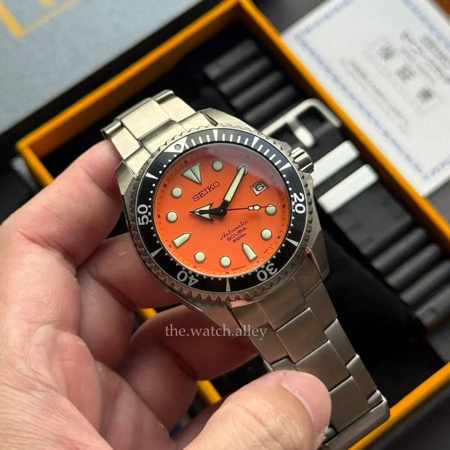 Seiko RARE JDM Seiko Shogun - Orange SBDC009