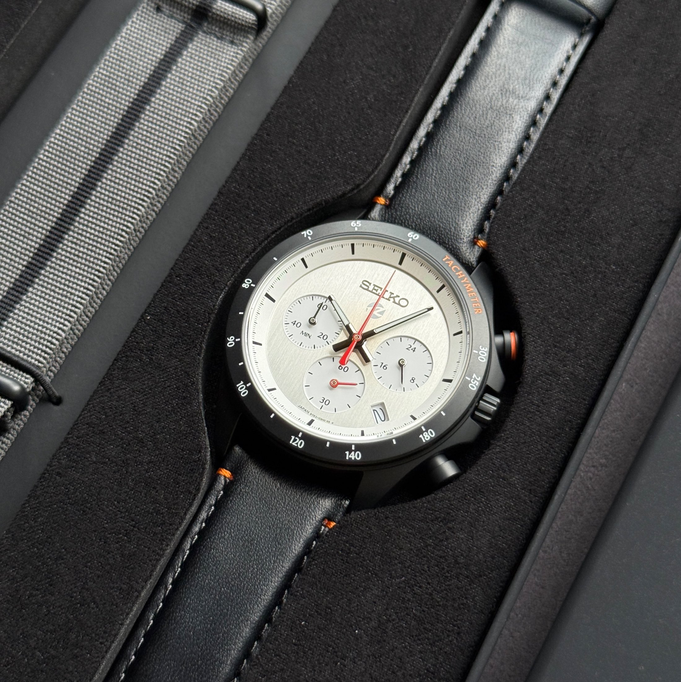 Seiko Rare JDM Seiko x Mazda Spirit Racing - SZSJ170 2025 “Silver Face” Limited Edition 400pcs - Quartz Chronograph