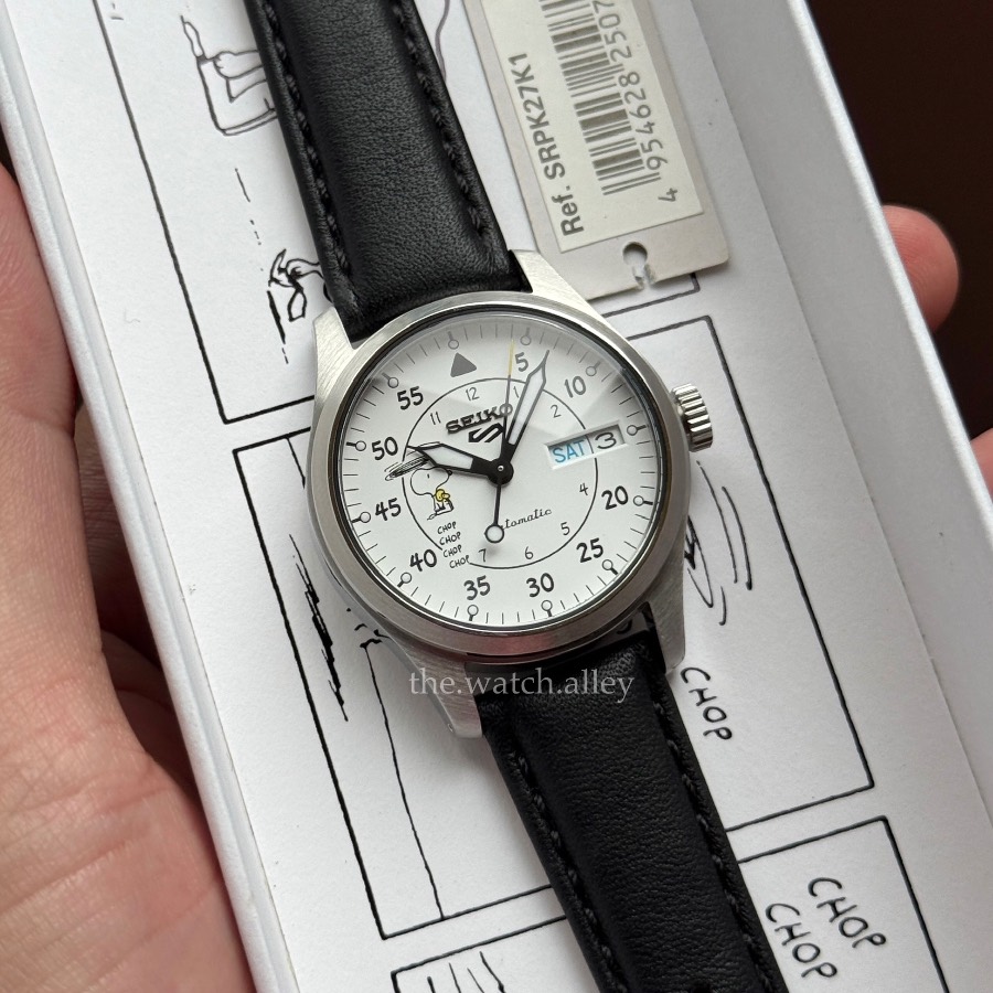 Seiko RARE Seiko 5 Sports x PEANUTS Snoopy - SRPK27 / SRPK27K1 “Snoopy Helicopter” - 55th Anniversary Limited Edition 6,500pcs