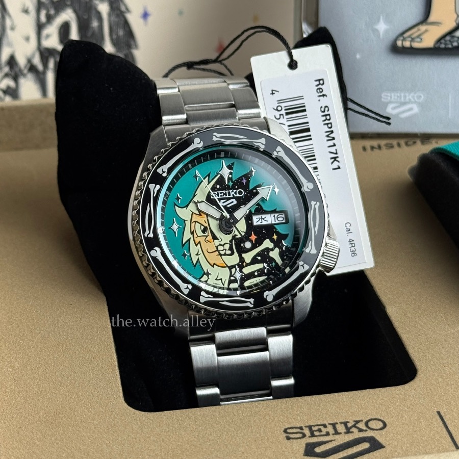 Seiko RARE Seiko 5 Sports x POORBOY - SRPM17 / SRPM17K1 Thailand Exclusive - Limited Edition 1,000pcs