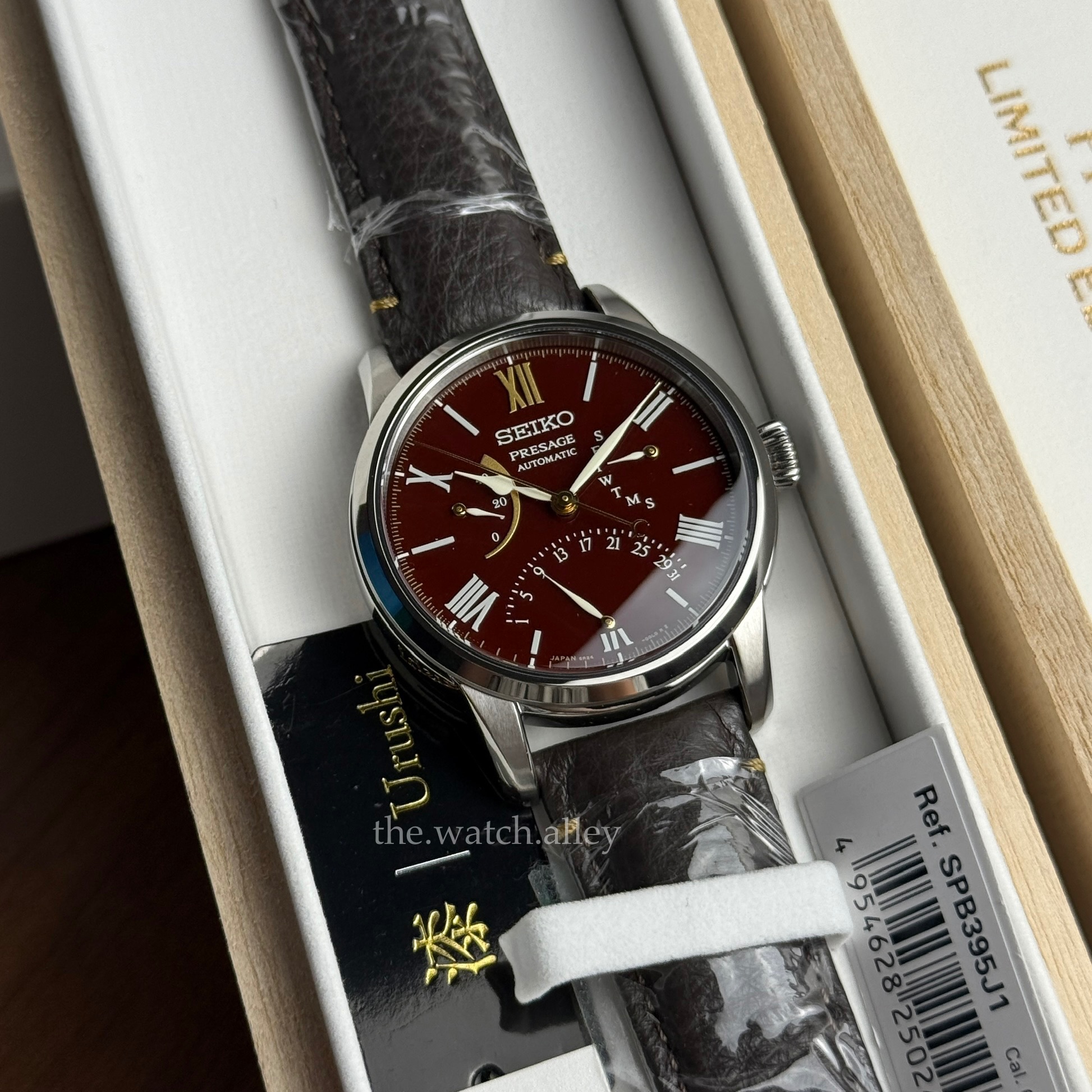Seiko RARE Seiko Presage Craftsmanship Series - SPB395 / SPB395J1 Urushi Lacquer Dial - Seiko Watchmaking 110th Anniversary Limited Edition 1,500pcs
