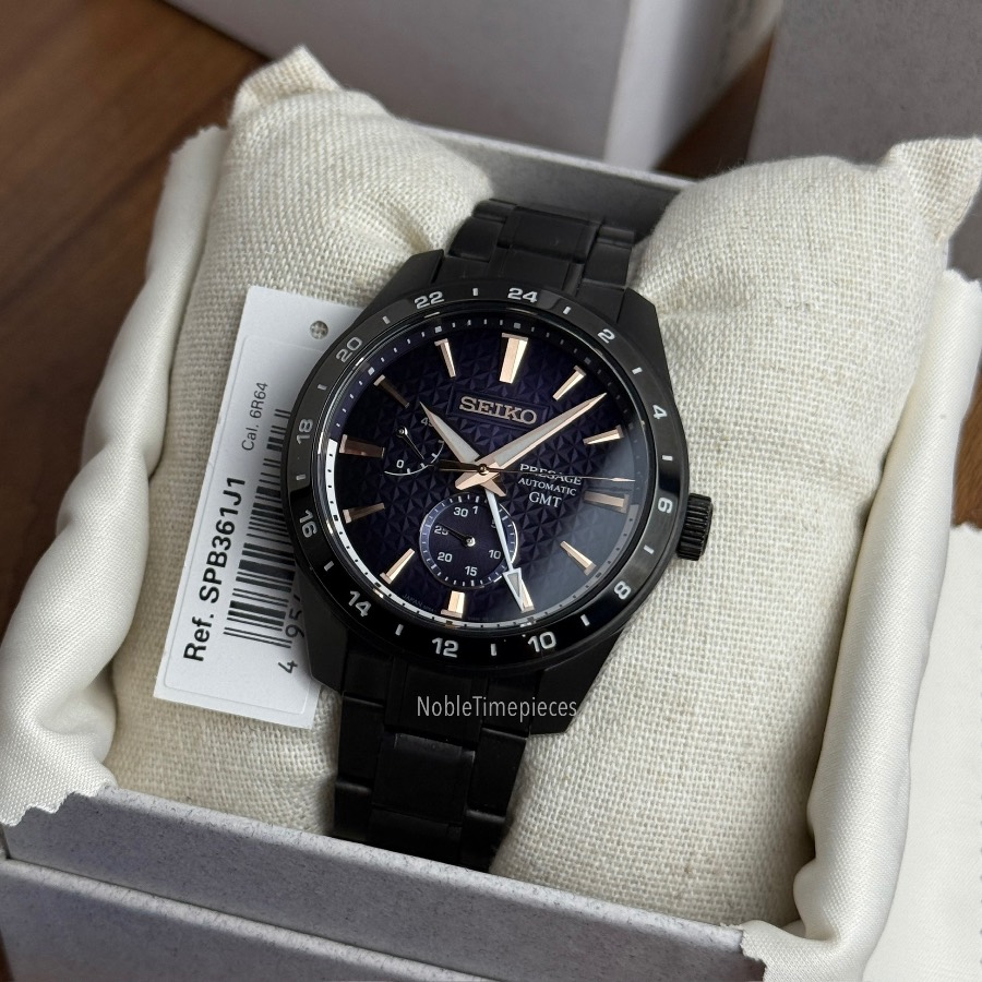 Seiko Rare Seiko Presage Sharp Edged GMT “Akebono” - SPB361 / SPB361J1 Limited Edition of 2,000 Pieces Worldwide