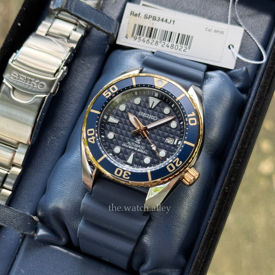Seiko RARE Seiko Prospex Sumo “Blue Coral” - SPB344 / SPB344J1 2022 Thong Sia Asia Exclusive - Limited Edition 1,000pcs