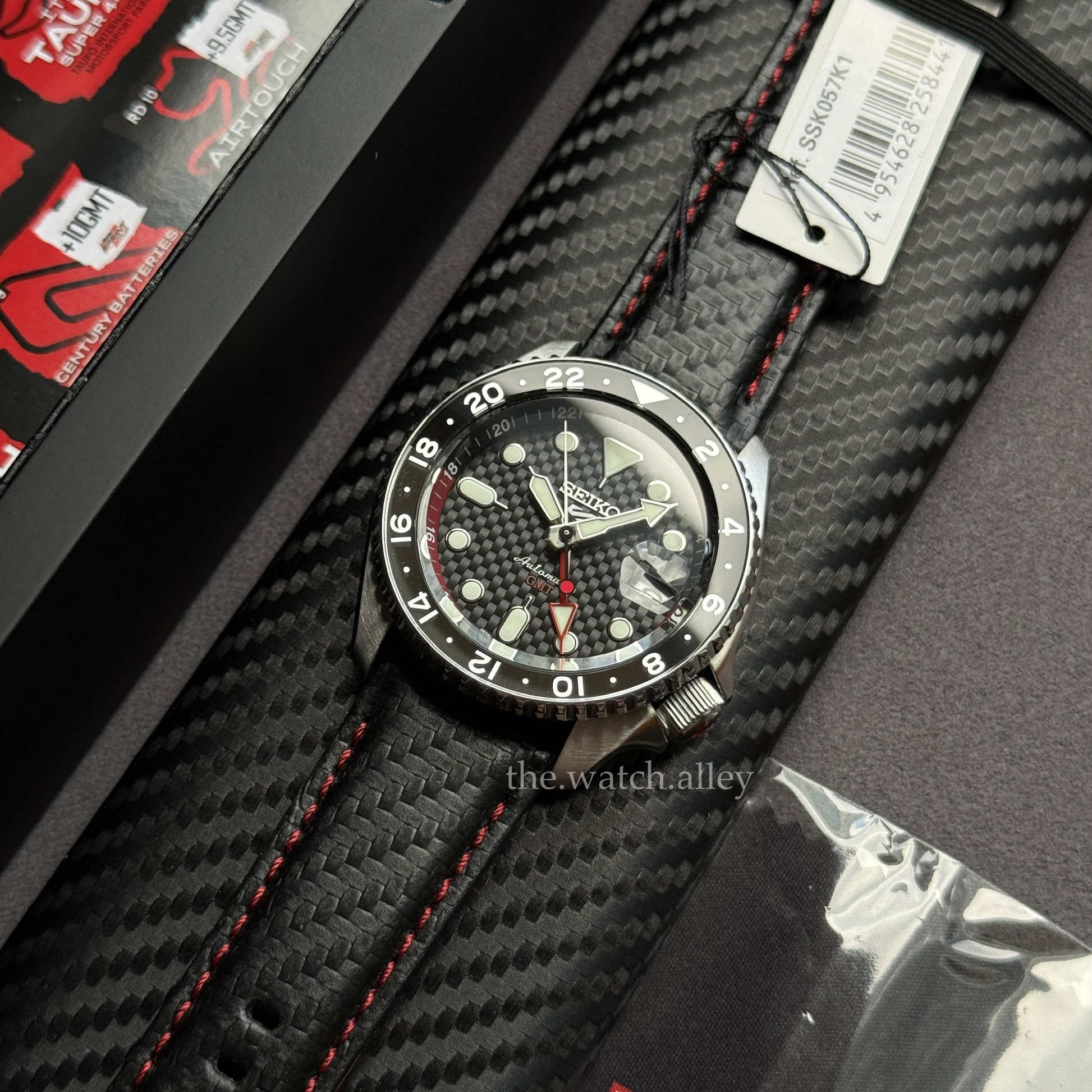 Seiko Seiko 5 Sports GMT x 2026 Supercars Limited Edition - 1,500pcs SSK057 / SSK057K1 - Australia & New Zealand Exclusive Release