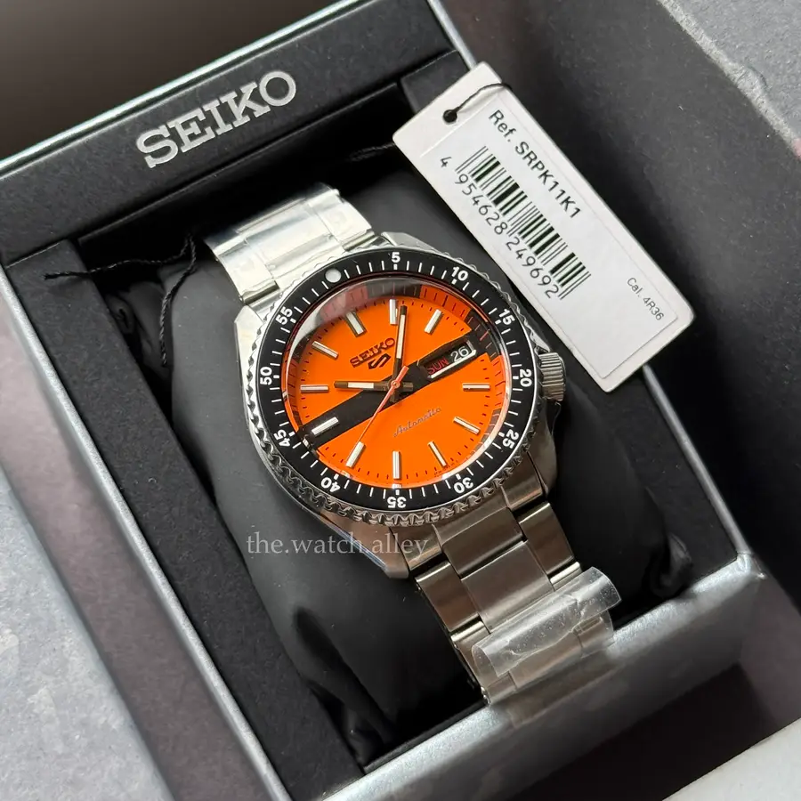 Seiko Seiko 5 Sports - “New Double Hurricane” SRPK11 / SRPK11K1 - Retro Colour Collection - Special Edition