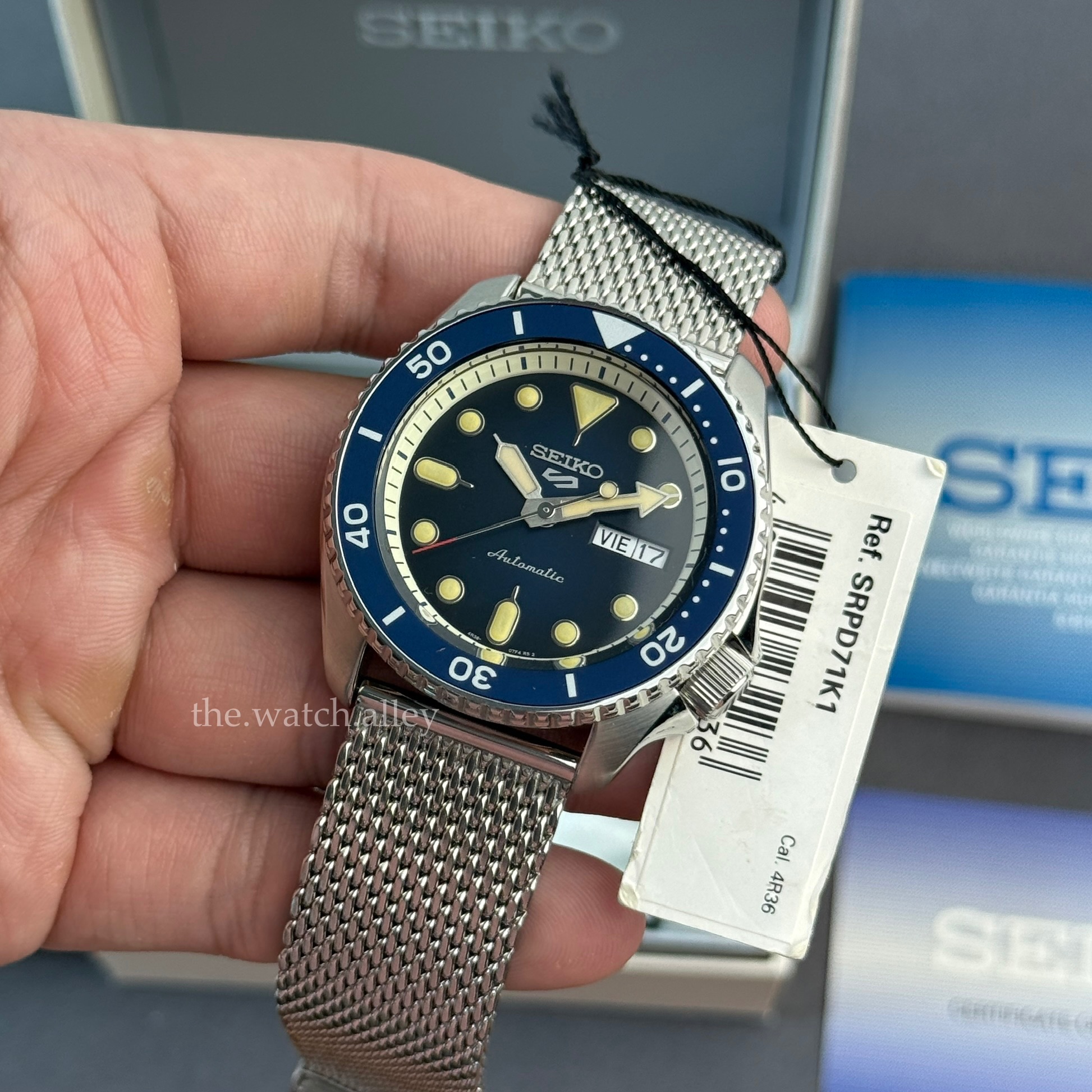 Seiko Seiko 5 Sports - SRPD71 / SRPD71K1 Blue Dial “5KX” - Automatic
