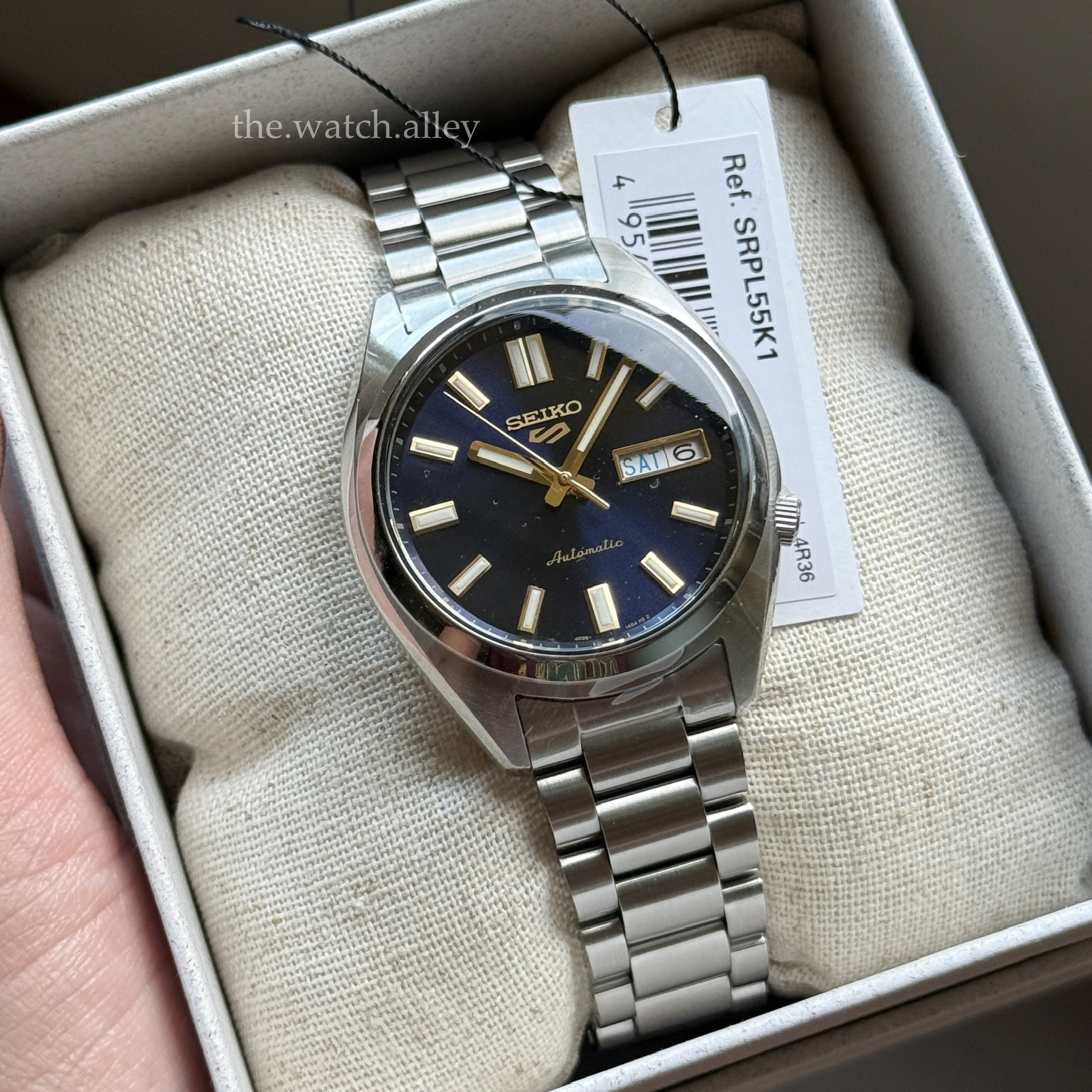 Seiko Seiko 5 Sports - SRPL55 / SRPL55K1 Blue & Gold - “New SNXS Series”