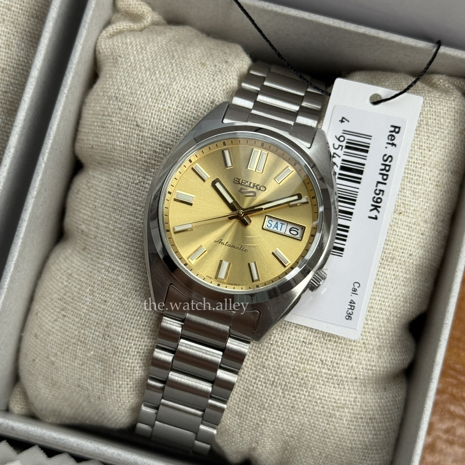 Seiko Seiko 5 Sports - SRPL59 / SRPL59K1 Gold / Yellow Dial - “New SNXS Series”