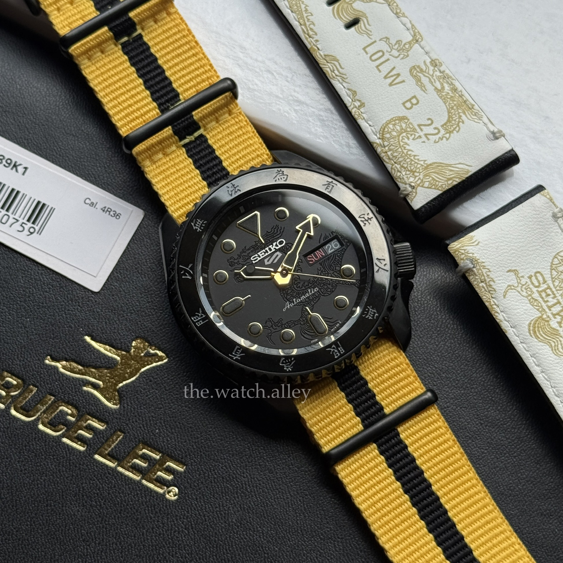 Seiko Seiko 5 Sports x Bruce Lee - SRPK39 / SRPK39K1 55th Anniversary Limited Edition