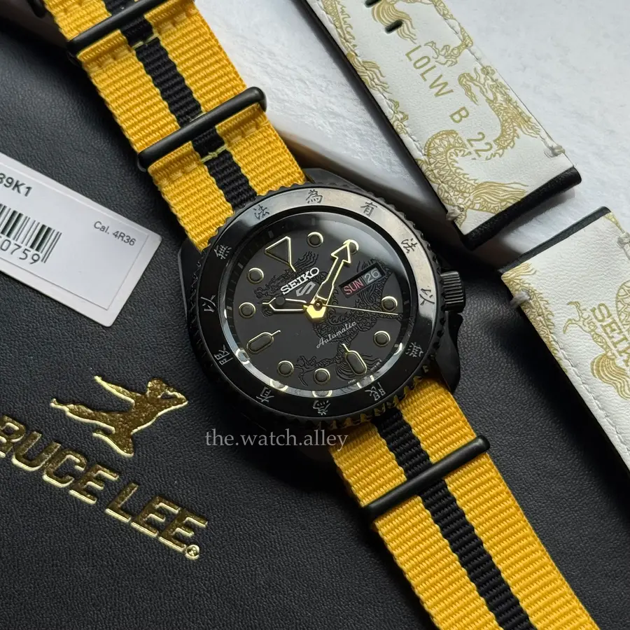 Seiko Seiko 5 Sports x Bruce Lee - SRPK39 / SRPK39K1 55th Anniversary Limited Edition