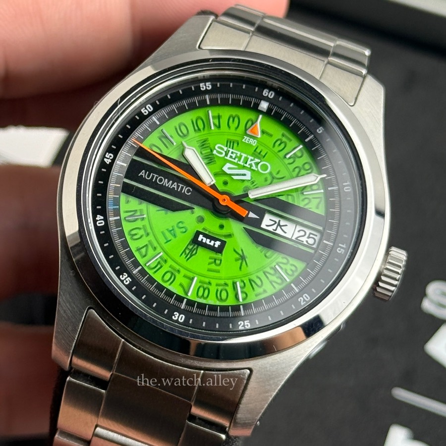 Seiko Seiko 5 Sports x HUF Collaboration - SRPM09 / SRPM09K1 “Time ...